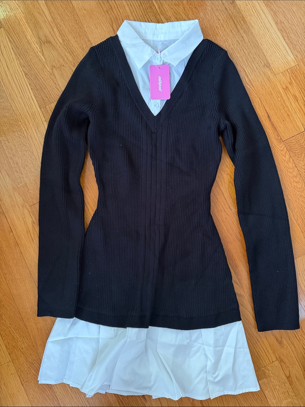 EDIKTED Longsleeve mini dress size small